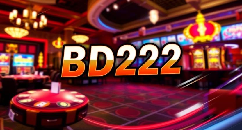 Live dealer streaming tables on BD222 casino